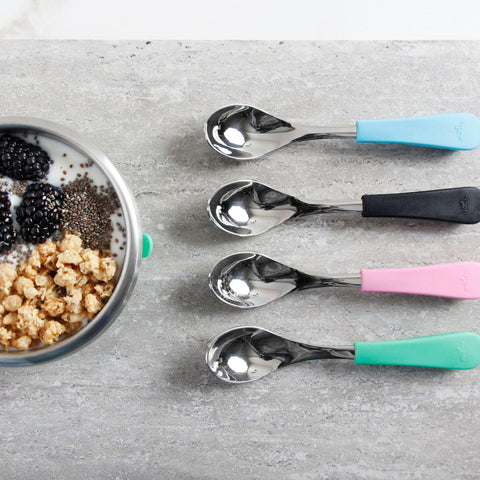 Choosing The Right Spoon For Your Baby - Avanchy Sustainable Baby Dishware