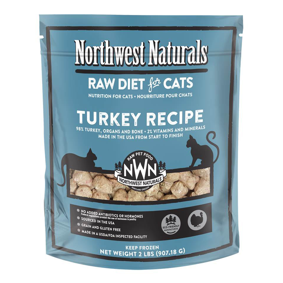 Northwest Naturals™ Turkey Nibbles - Raw Diet for Cats – Wild at Heart ...