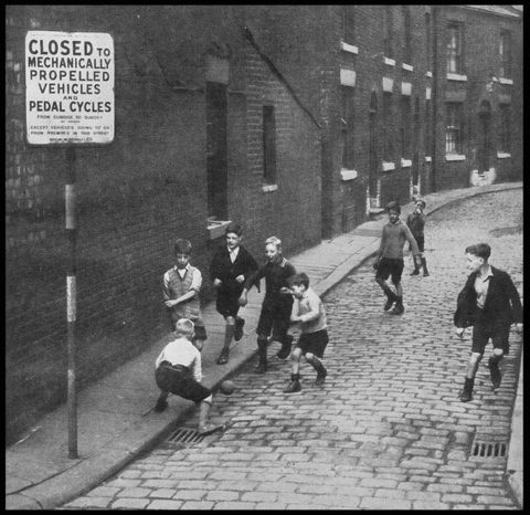 UK Street Footballers of the 1950's