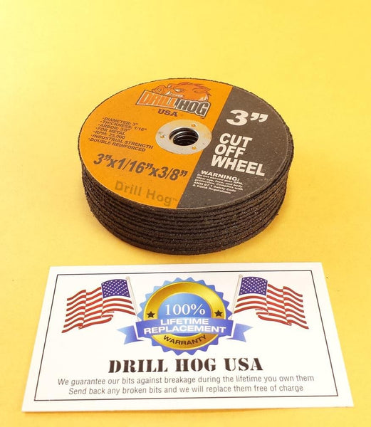 drill bit cut off wheel