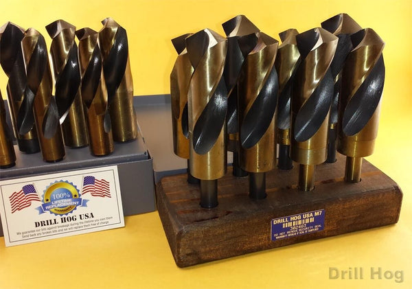 silver and deming cobalt drill bit set