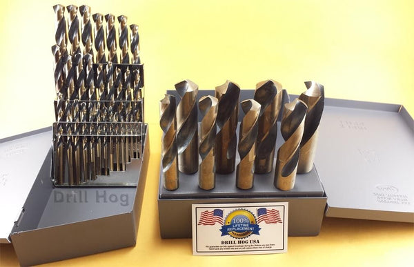 silver deming drill bit size chart