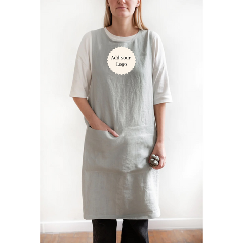 Linen Apron with logo