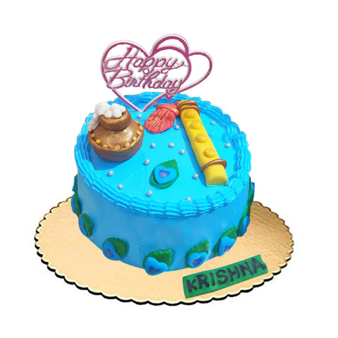 janmashtami cake | Delivered in Patna, Noida, Delhi, Gurgoan & Gaziabad. |  Online Cake Mart