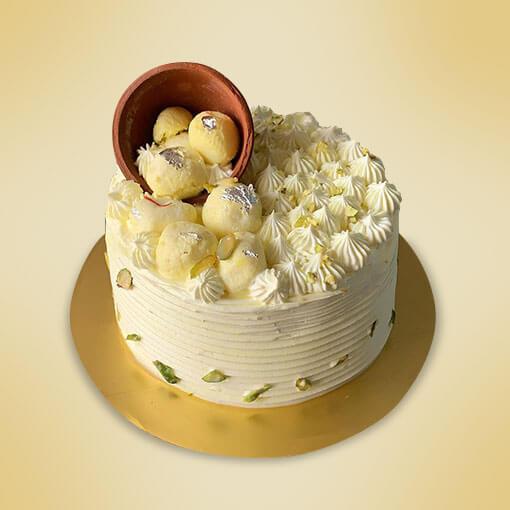 Rasmalai Flavor Cake