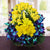 Dazzling Basket- - from Best Flower Delivery in Category | Flowers | Premium Flowers -This Beautiful arrangement consists of 10 Stem Fresh Purple Orchids 20 Yellow Rose and 2 Stem Yellow Lily Nicely Arranged in a beautiful Basket with seasonal fillers Note: While we always strive to ensure that products are accurately represented in our photographs, from season to season and subject to availability, our florists may be required to substitute one or more flowers for a variety of equal or greater quality, appearance and value. Also for cakes, Actual design and arrangement might differ based on chef, seasonal elements and ingredient availability. 