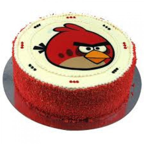 angry bird black bird cake