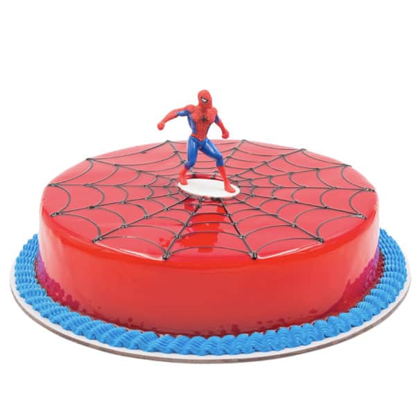 Spider Man Theme Cake - Bloomsvilla