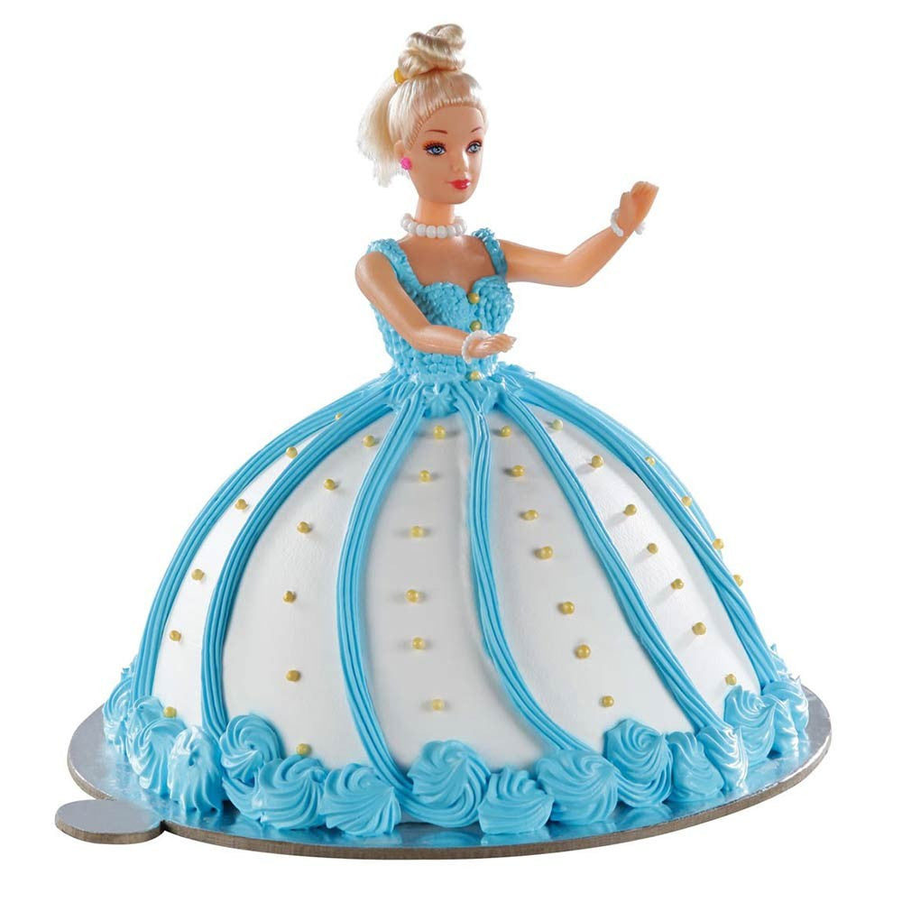 Attitude Queen Barbie Doll Cake - Bloomsvilla