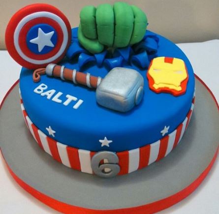 Marvel Superheroes Cakes