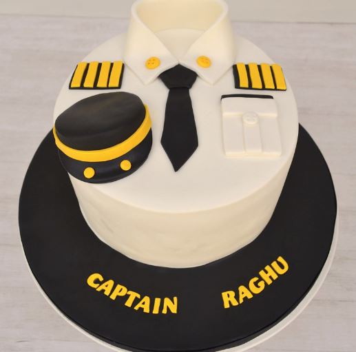 La Dolce Tresor - Captain Theme Cake for a Merchant Navy... | Facebook