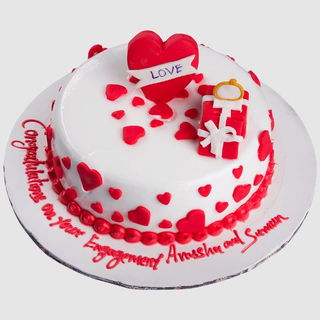 Romantic Birthday Cakes Ideas for Boyfriend