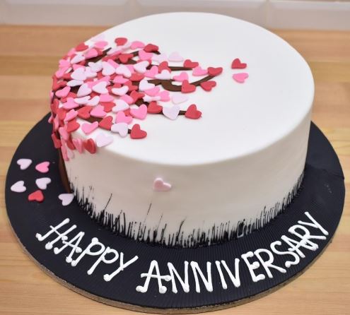 2nd Anniversary Heart Shape Chocolate Cake Anniversary Cakes | lupon.gov.ph