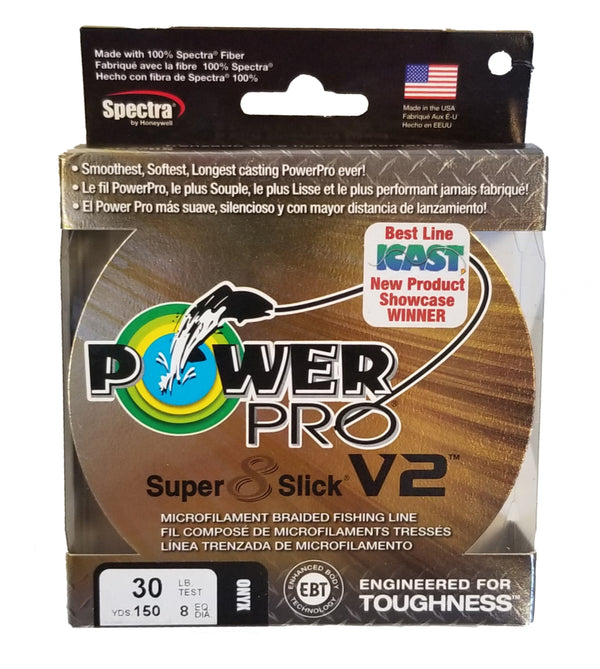 Power Pro Super Slick V2 30 lb Blue 300 Yards