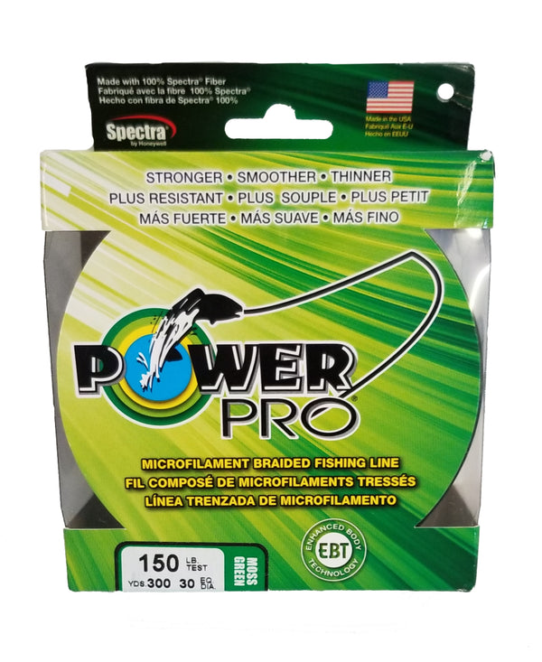 Power Pro Braided Line Moss Green