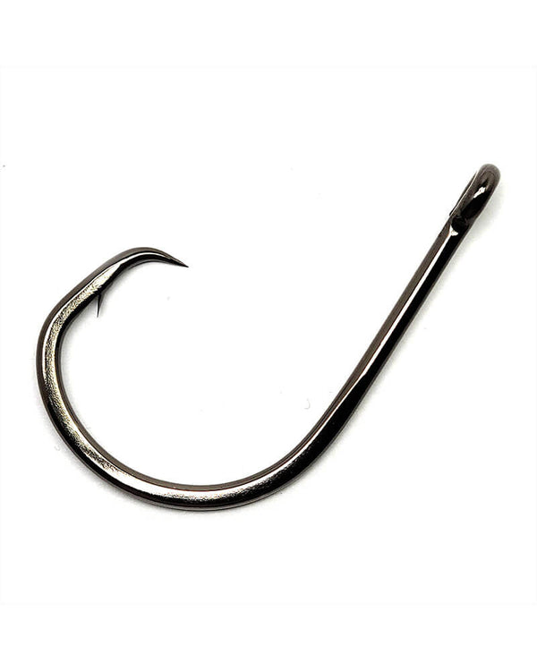 Owner Weighted Twistlock Black Chrome Hook Centering Pin Sz 4/0 1/8Oz 3Pk 