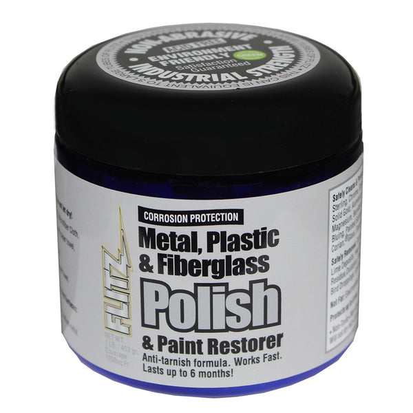 Flitz Multi-Purpose Polish and Cleaner Paste for Metal, Plastic