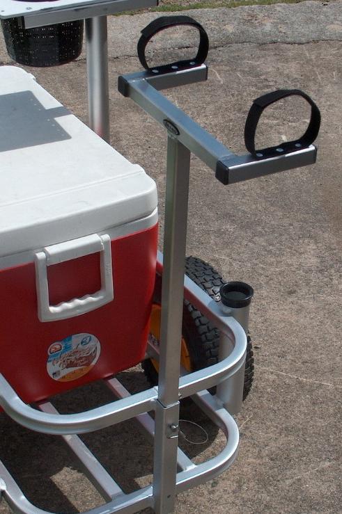 5 Gallon Bucket Holder Heavy Duty Fits Fish-N-Mate Cart Rod Holder