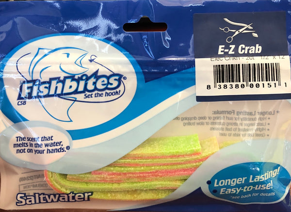  Fishbites E-Z Shrimp - Longer Lasting (Chartreuse) : Sports &  Outdoors