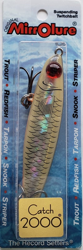 MirrOlure S25MR Catch 5™ - Suspending (21) [S25MR21 (USA)] - $13.99 CAD :  PECHE SUD, Saltwater fishing tackles, jigging lures, reels, rods