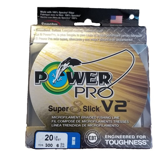 Power Pro Super Slick V2 Blue / 30lb