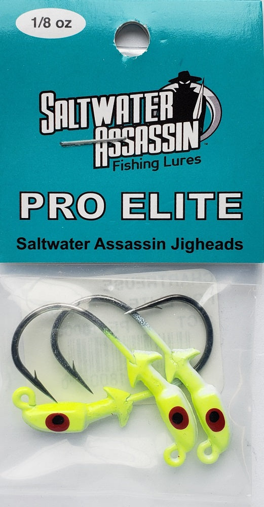 Bass Assassin - Pro Elite Jighead/Red-Copper Flake 1/16 oz