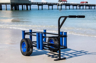 Tsunami Pro Beach and Pier Cart, Bluewater Outriggers