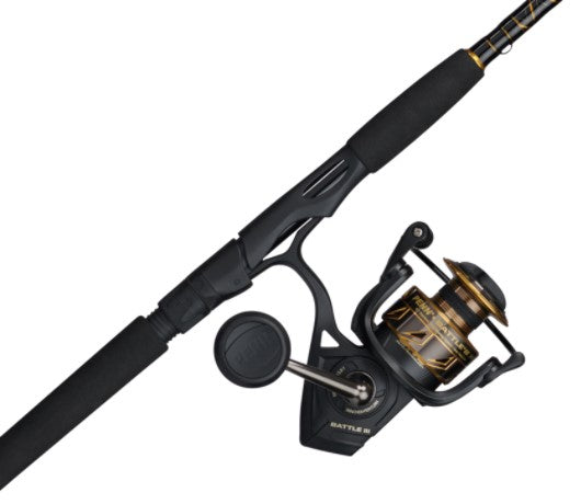 PENN 8' Wrath II Fishing Rod and Spinning Reel Combo, Size 5000, Medium  Heavy Power, Moderate Fast Action, Corrosion-Resistant Graphite  Construction, Lightweight and Durable: Buy Online at Best Price in UAE 