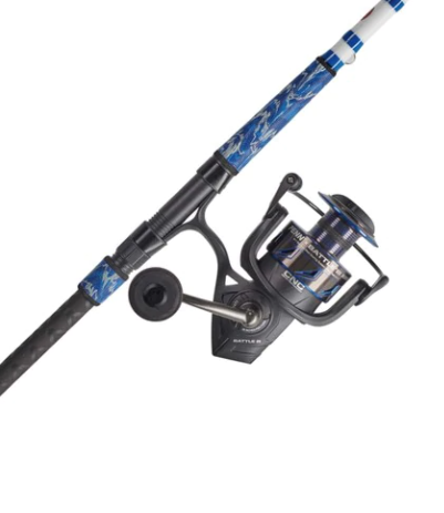 PENN Wrath 5000 Spinning Reel and Rod Combo WRTH5000802MH