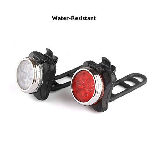 ascher rechargeable led bike lights