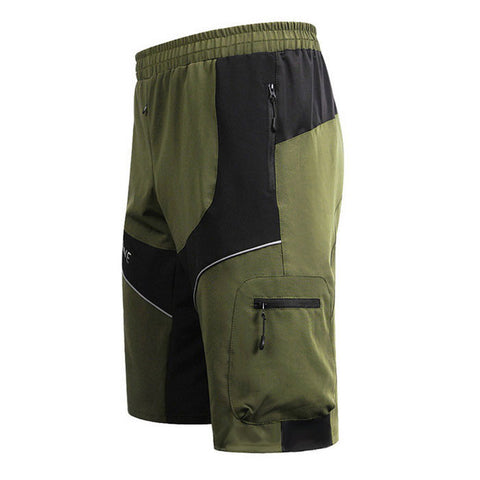 Wosawe Summer Waterproof Cycling Sports Shorts - Army Green ...