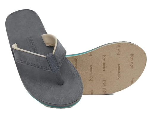 Hari Mari Women's Fields Light Gray/Blush Size 6 Memory Foam Flip