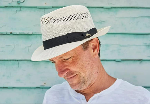 Kalama Panama Straw Gambler Hat