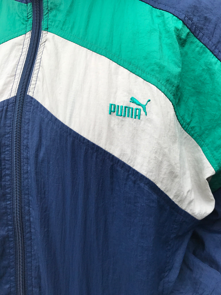 puma windbreaker vintage