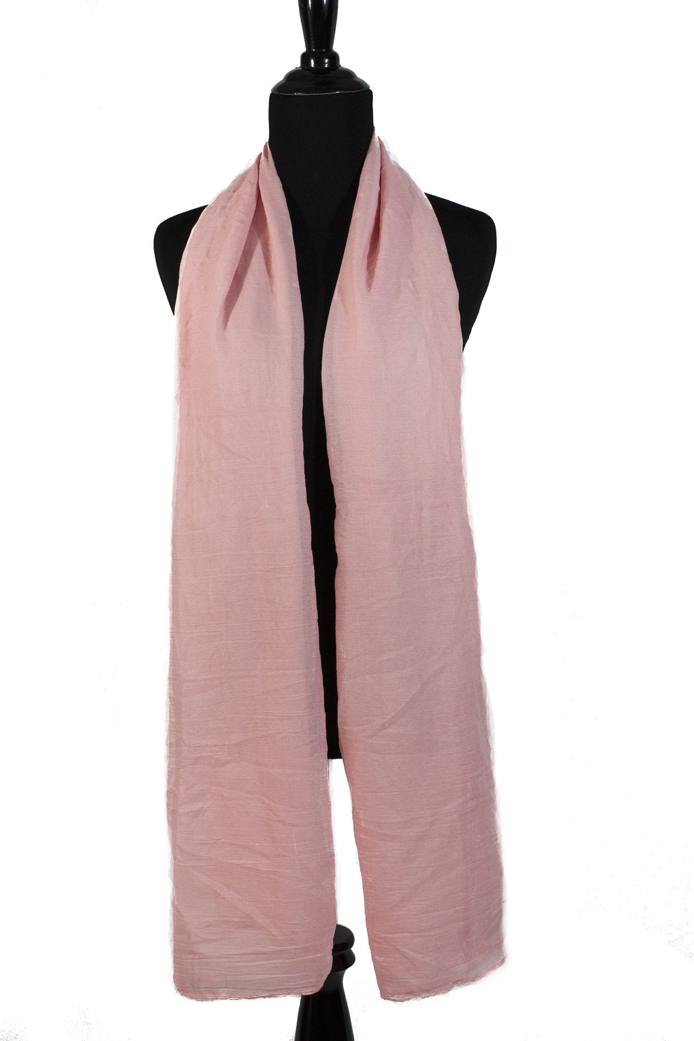 Crinkle Cotton Hijab - Light Pink – Bella Hijabs