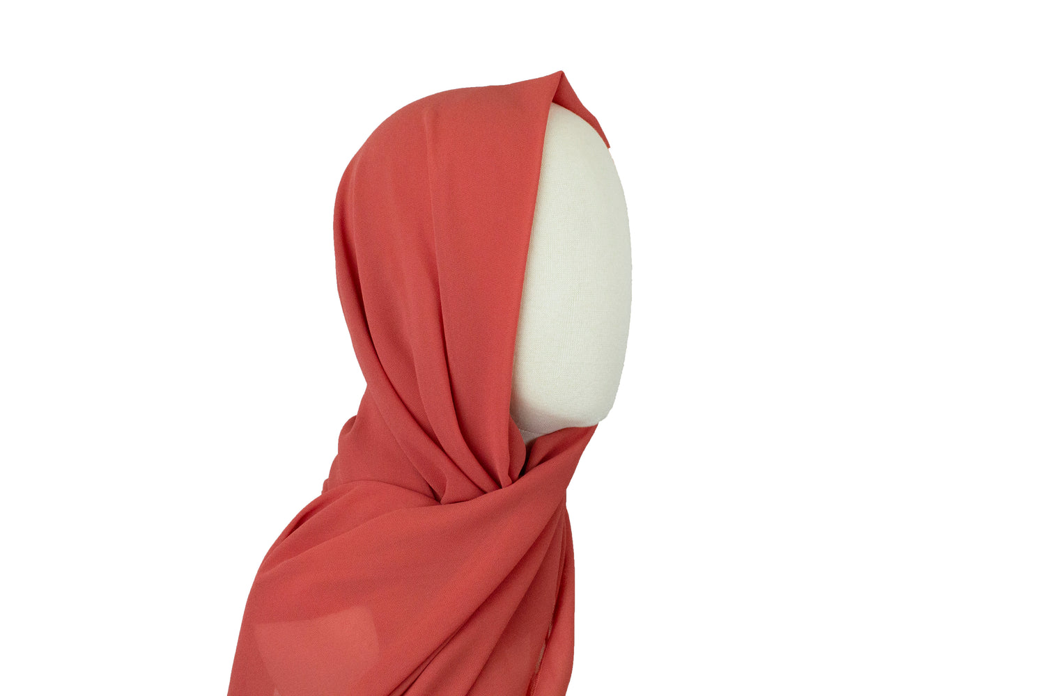 Normaal gesproken Geleend Zenuwinzinking Premium Chiffon Hijab - Deep Coral – Bella Hijabs