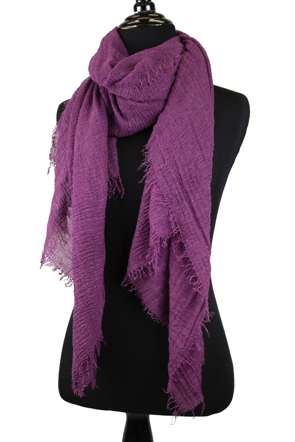 Premium Cotton Hijab - Purple – Bella Hijabs