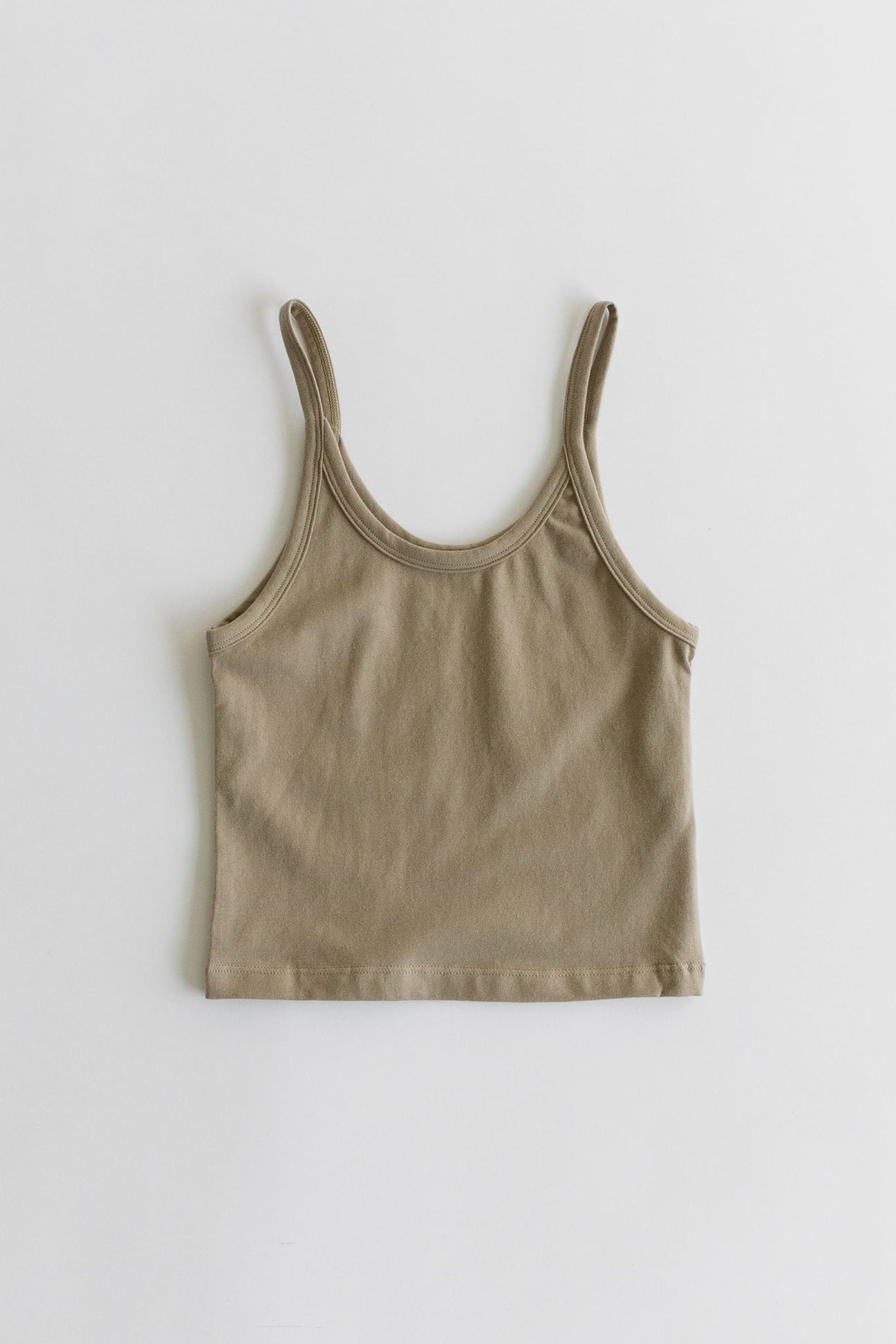 CROP TANK, taupe – ARQ