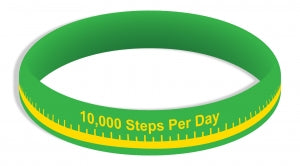 10,000 Steps Wristbands
