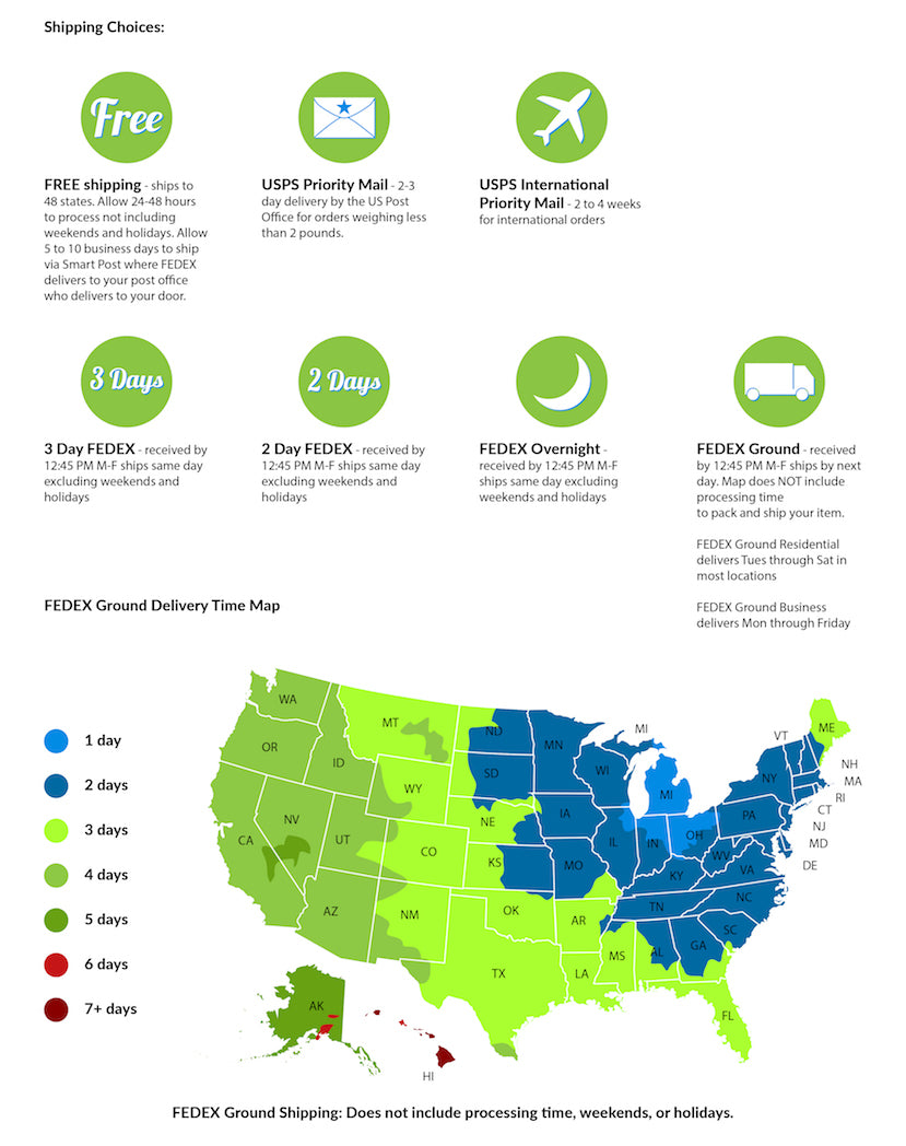 shipping map nutrition education store