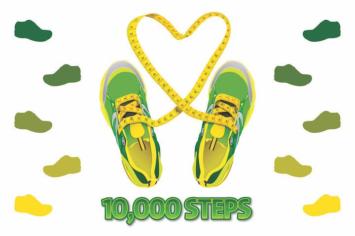 10k Steps Floor Sticker - Nutrition Education Store