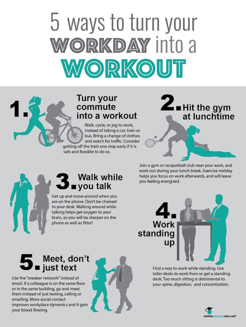 Turn your workday into a workout