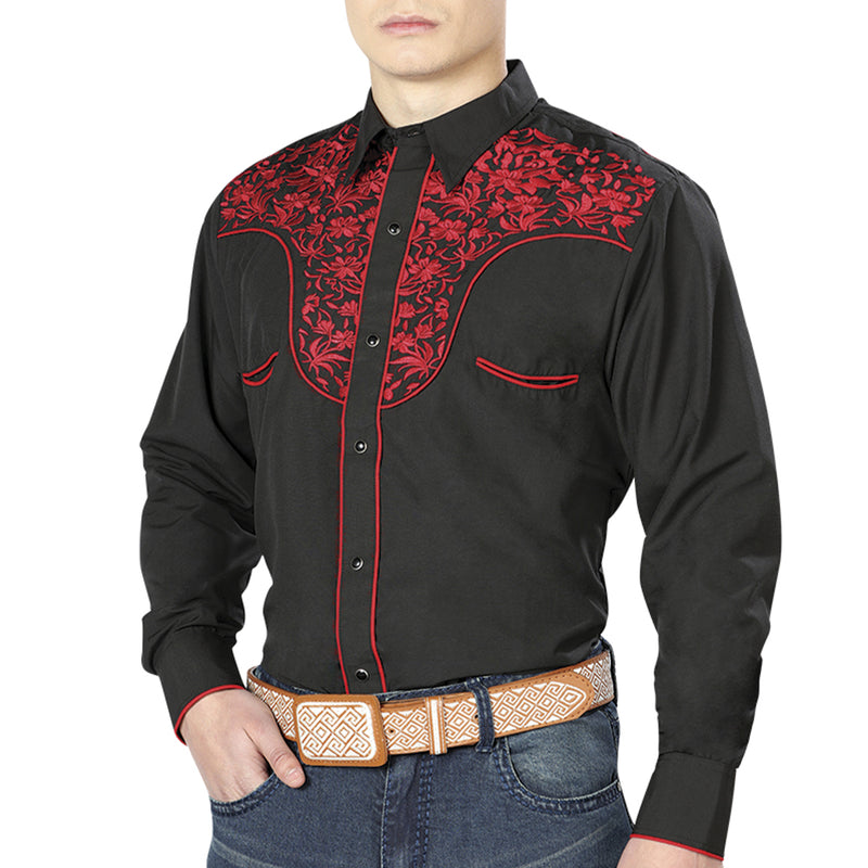 Black Cowboy Shirt – VAQUERO BOOTS
