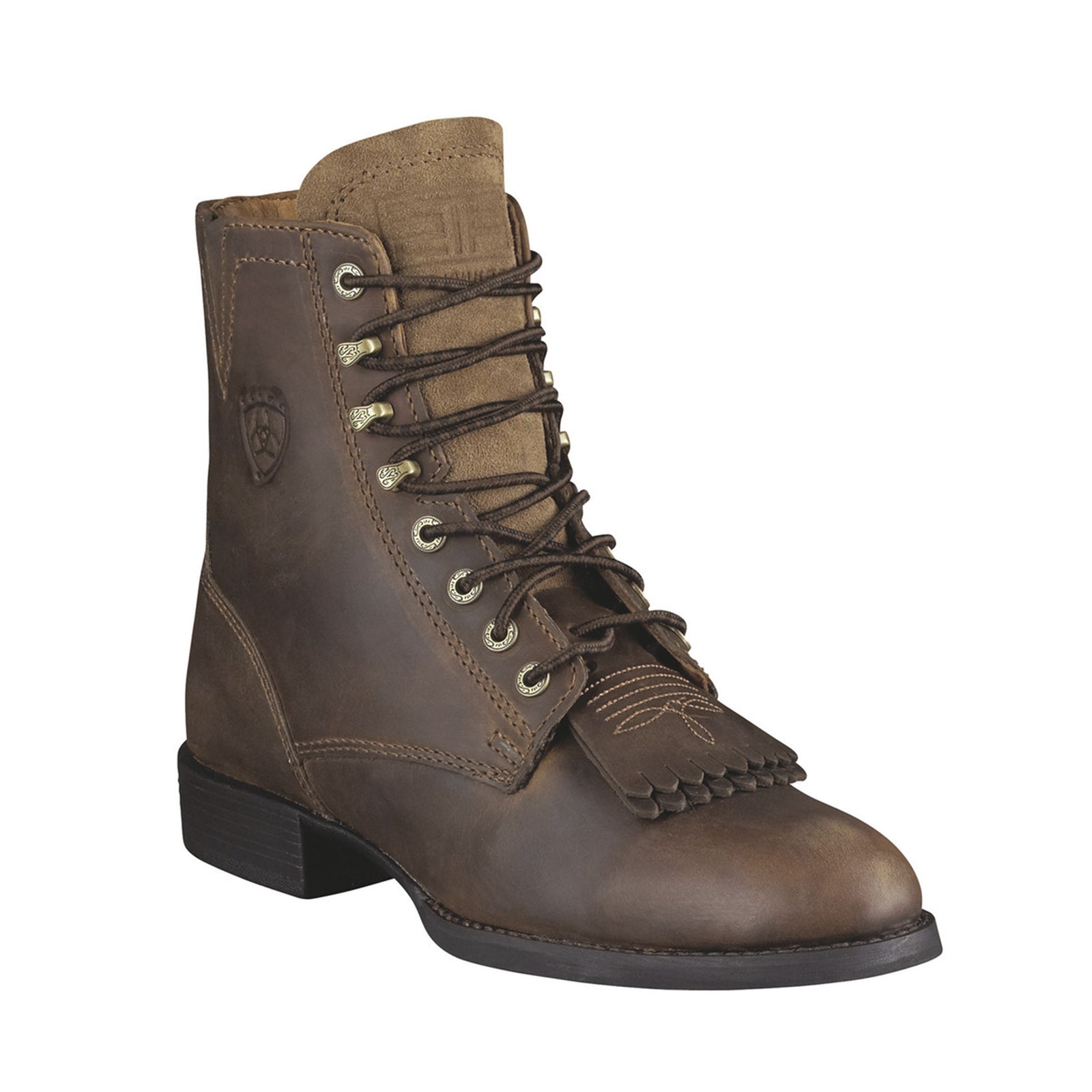 ariat women's lace up work boots