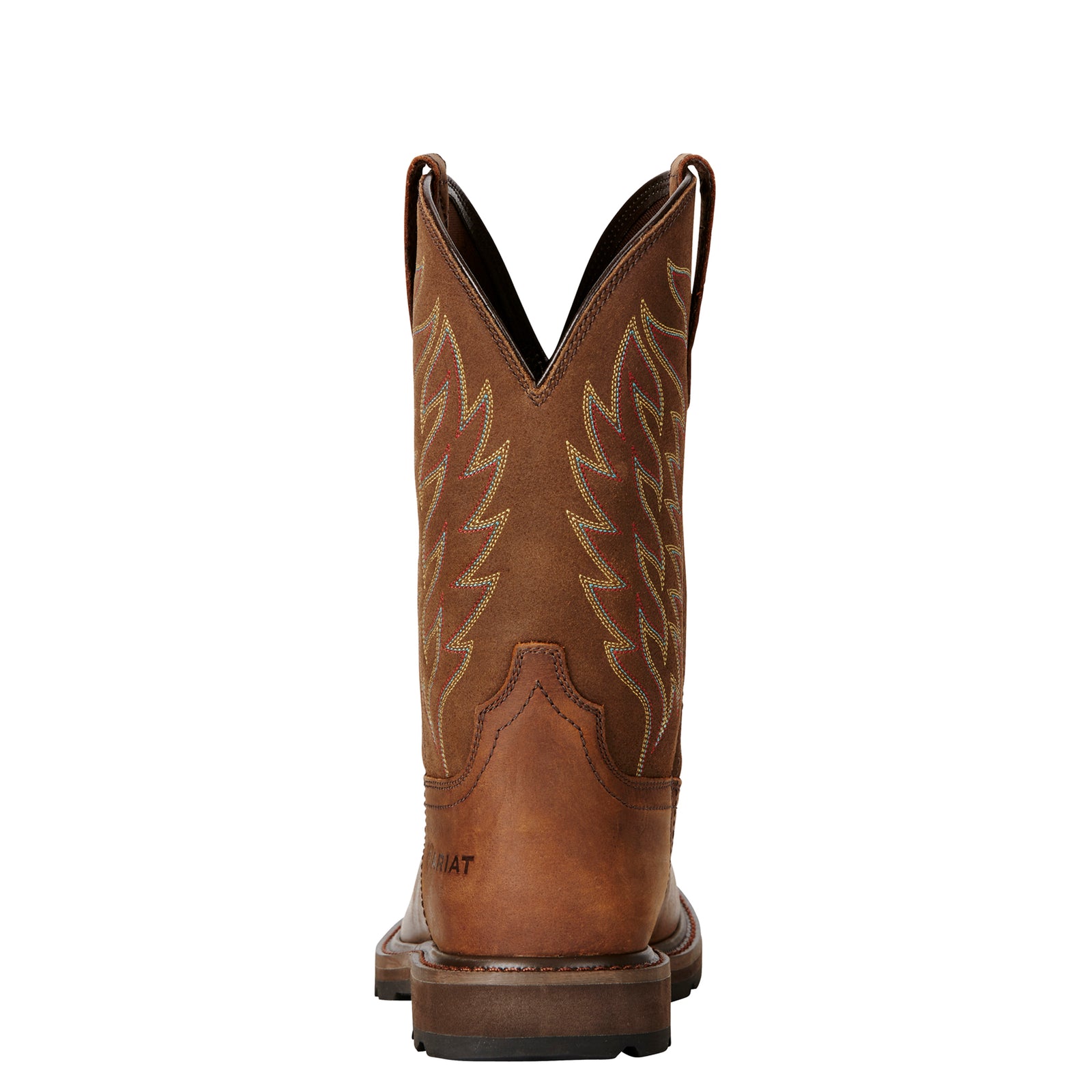 ariat men's square toe work boots