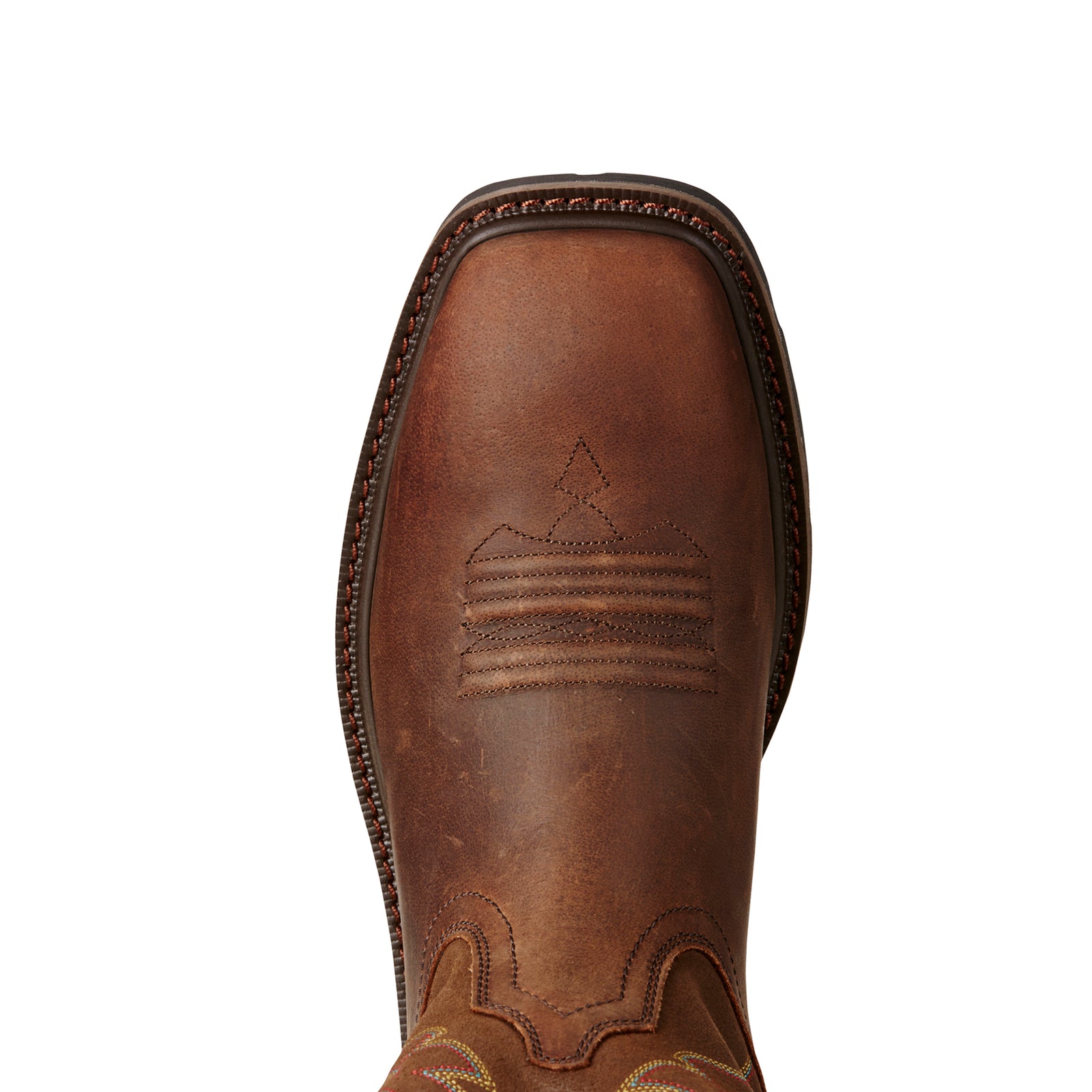 ariat men's groundbreaker square toe western work boots