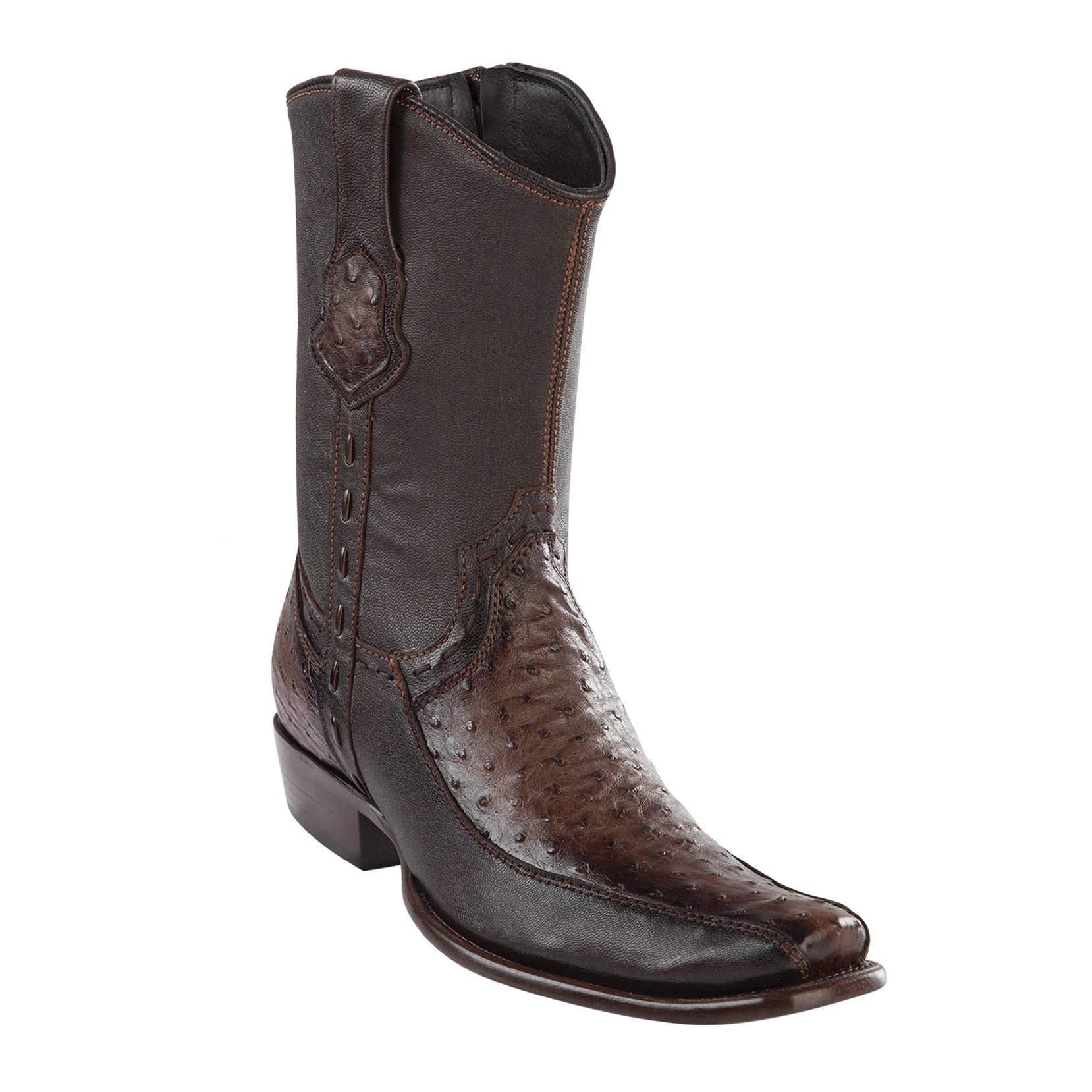 Wild West Boots - Men's Ostrich Dubai Short Boot – VAQUERO BOOTS