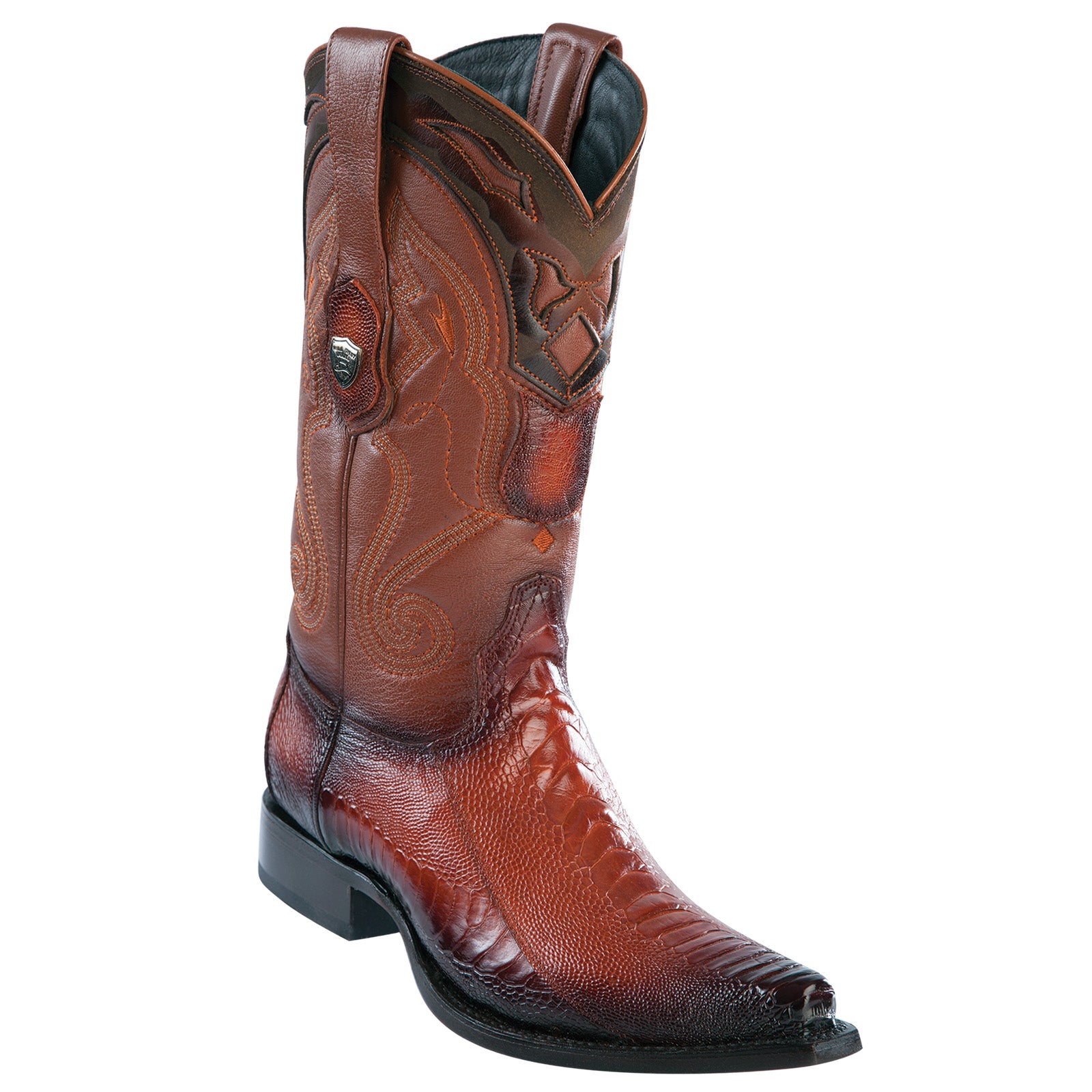 cowboy boots walking heel