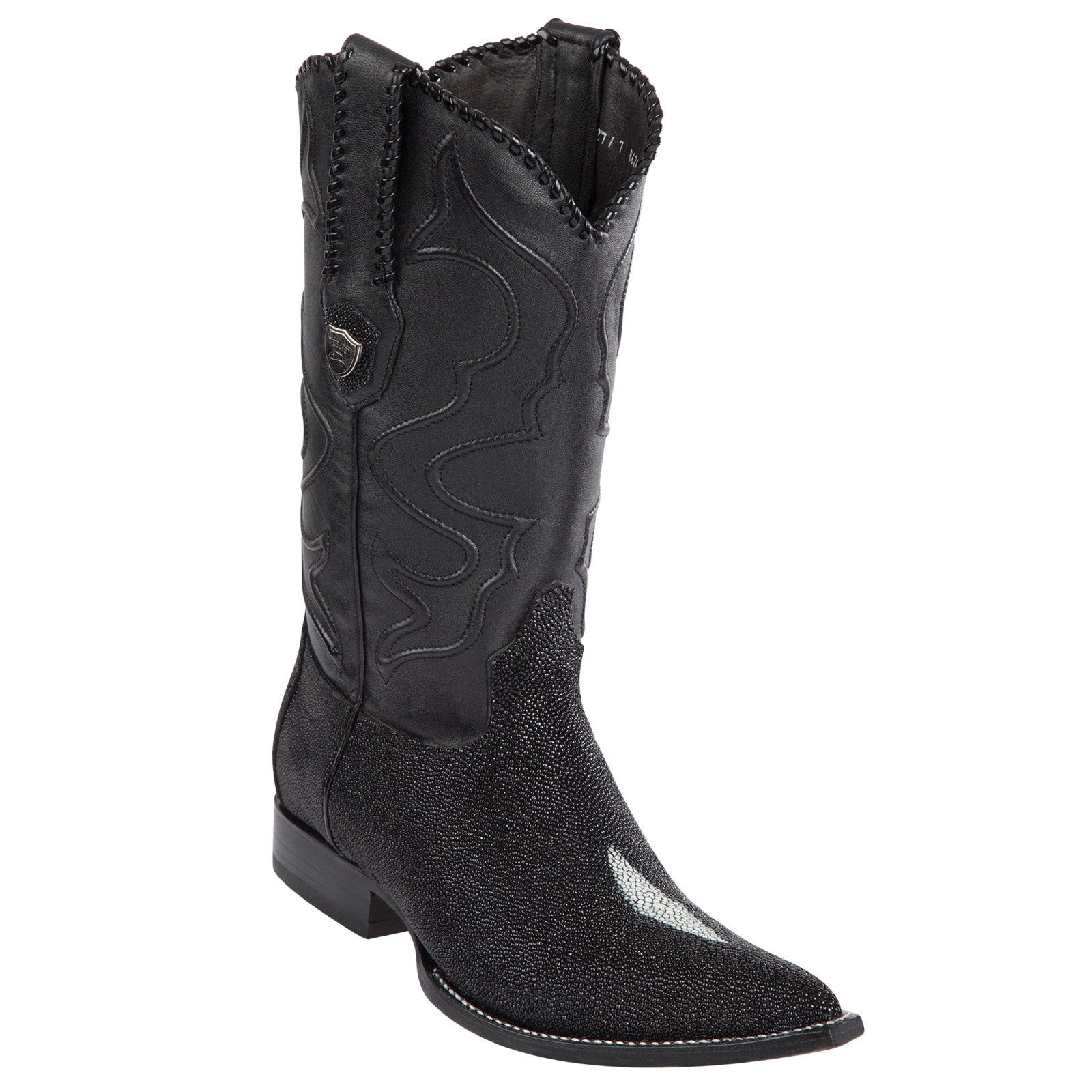 mens black cowboy boots pointed toe