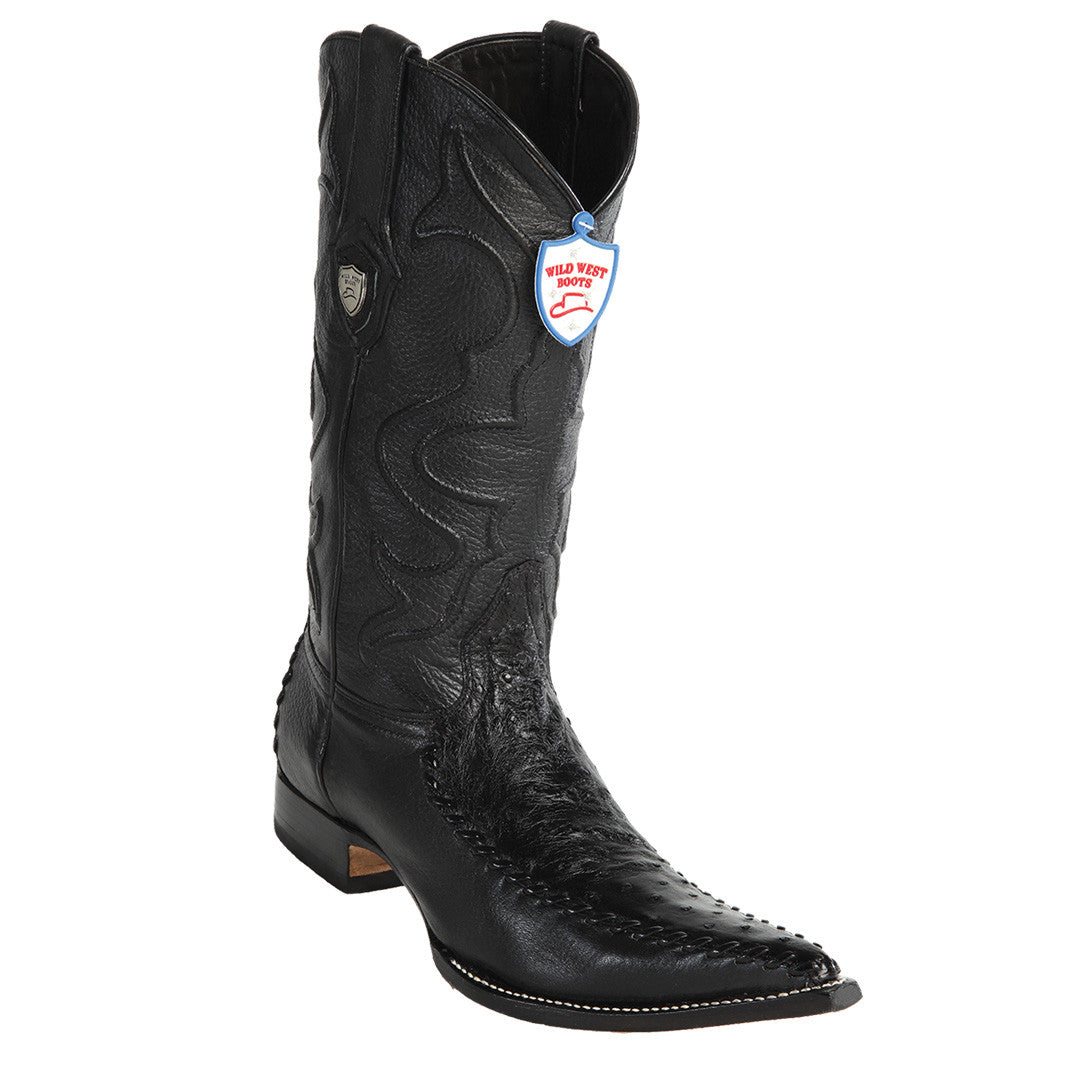 Wild West Pointed Toe Cowboy Boots